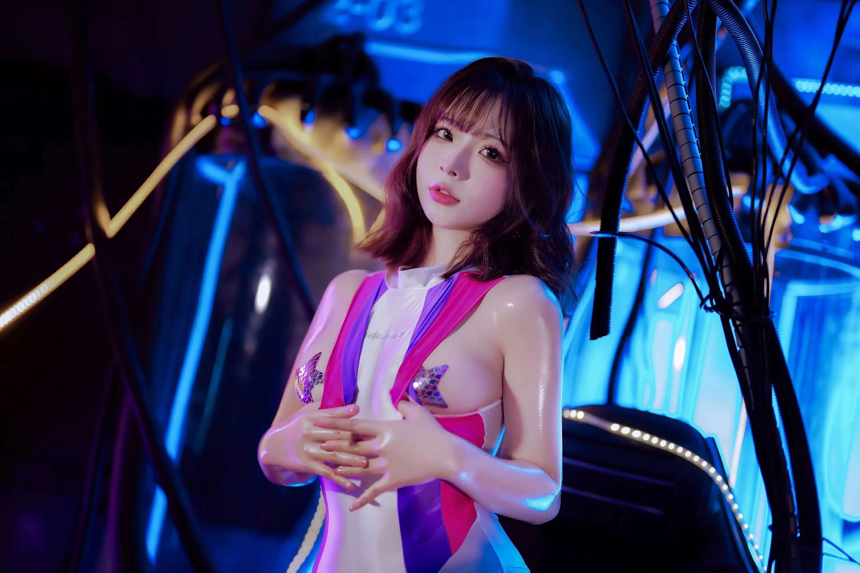 Kokuhui – NO.055 竞泳机器人女友 [101P]插图5